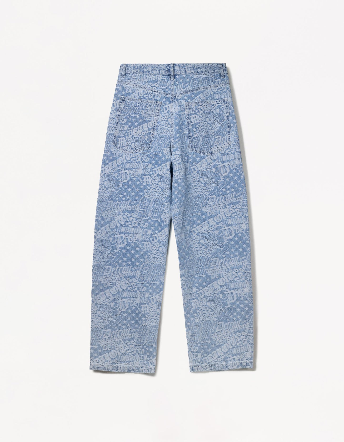 BAGGY JACQUARD JEANS