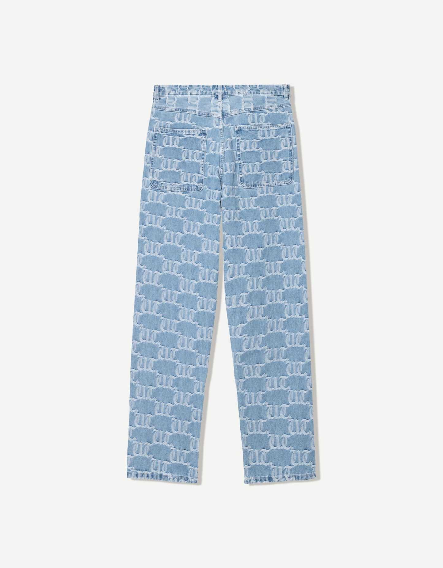BAGGY JACQUARD JEANS