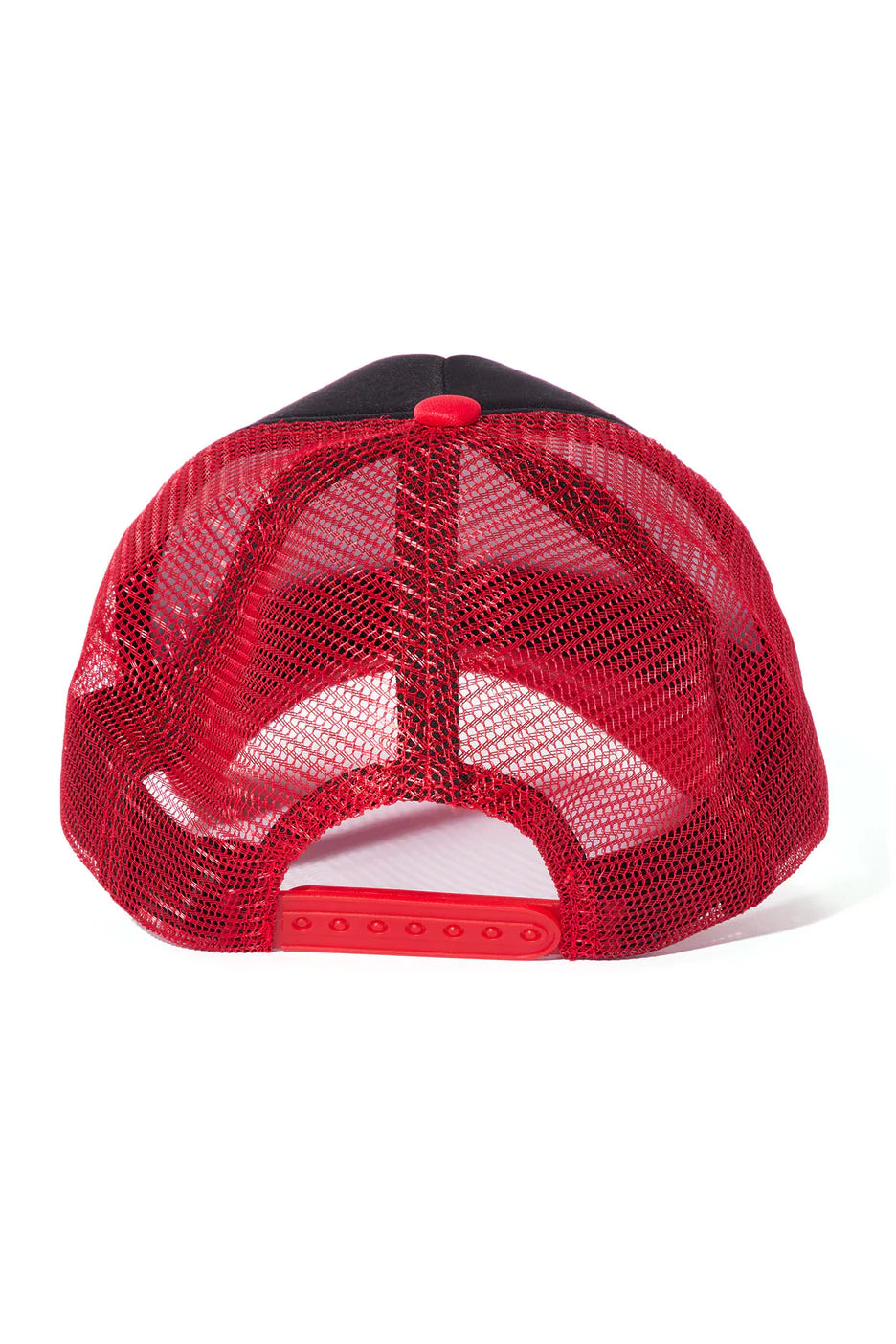 SKULL FLAMES TRUCKER HAT