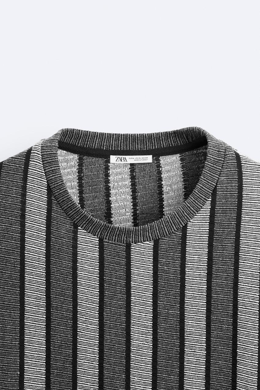STRIPED JACQUARD T-SHIRT X CASA JOSEPHINE