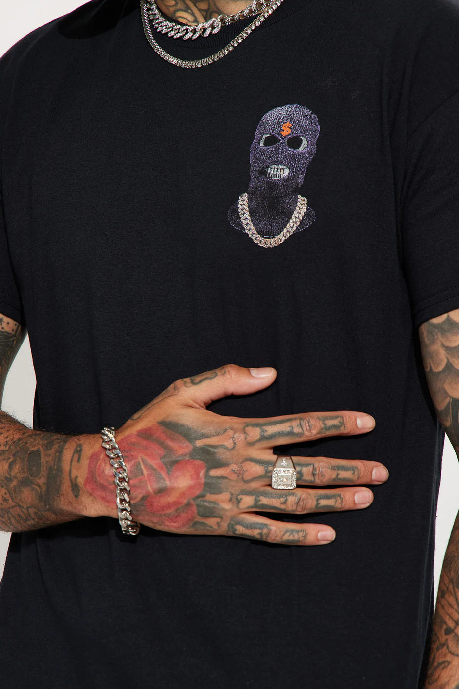 NO FACE OR CASE SHORT SLEEVE TEE