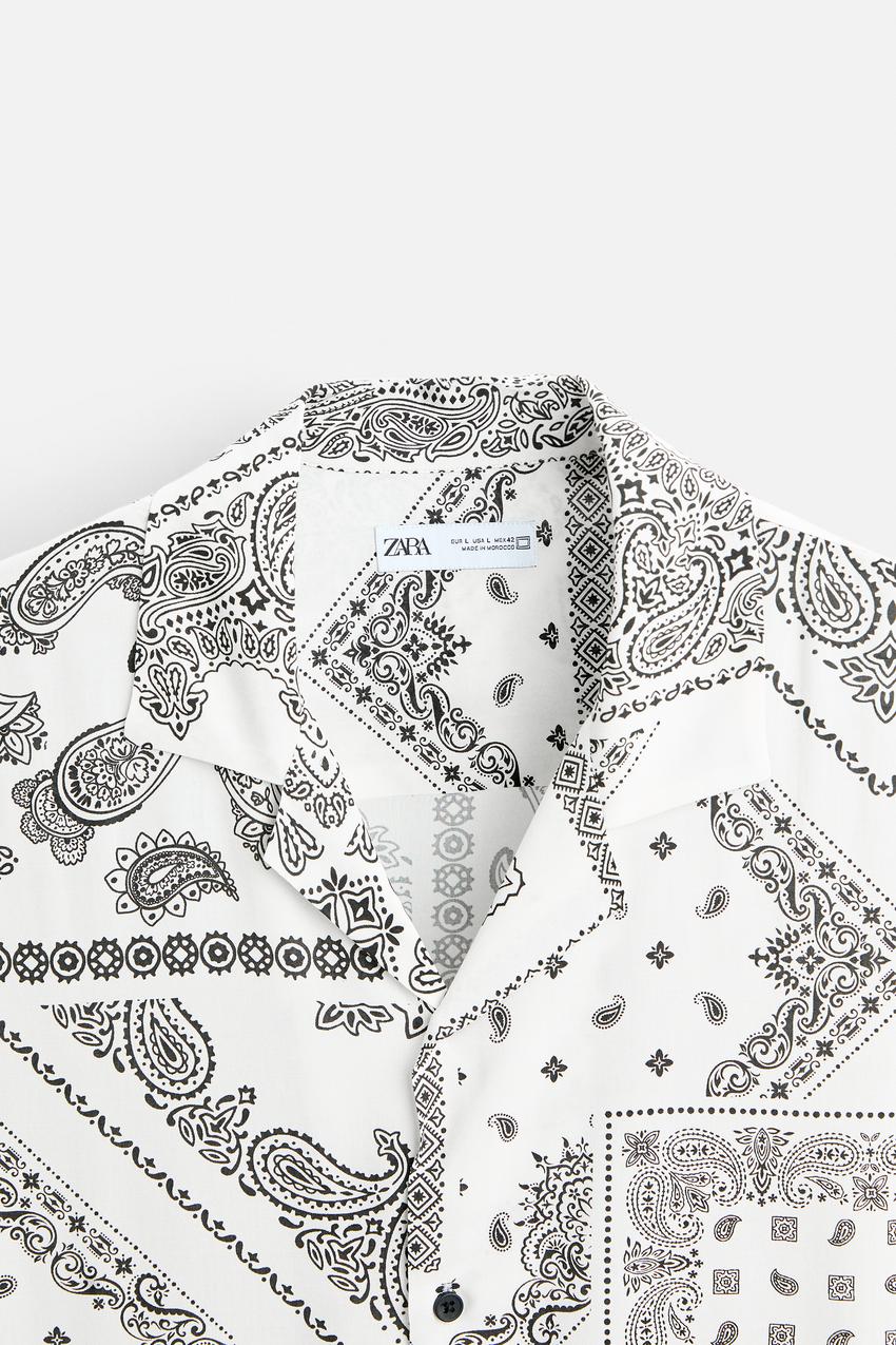 GEOMETRIC PRINT SHIRT