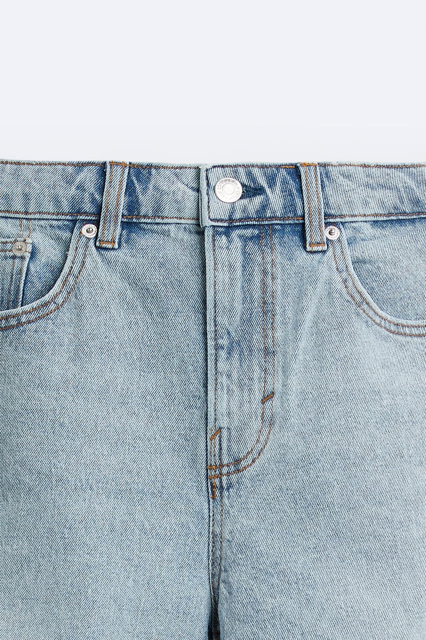 BASIC DENIM BERMUDA SHORTS