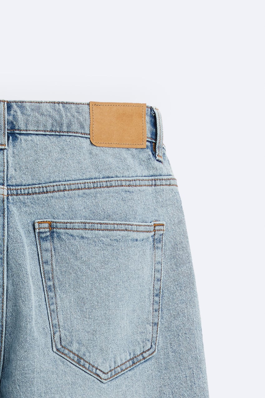 BASIC DENIM BERMUDA SHORTS