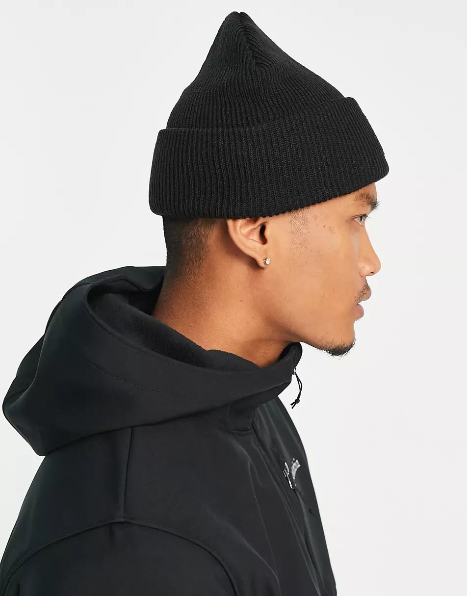 WHIRLIBIRD CUFFED BEANIE IN BLACK