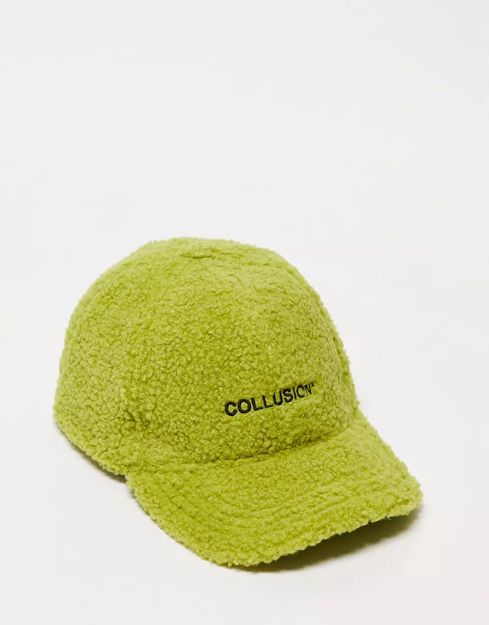 UNISEX BORG LOGO CAP IN GREEN