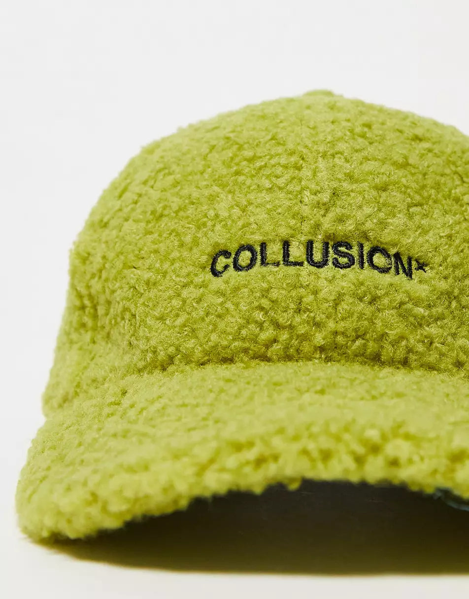 UNISEX BORG LOGO CAP IN GREEN