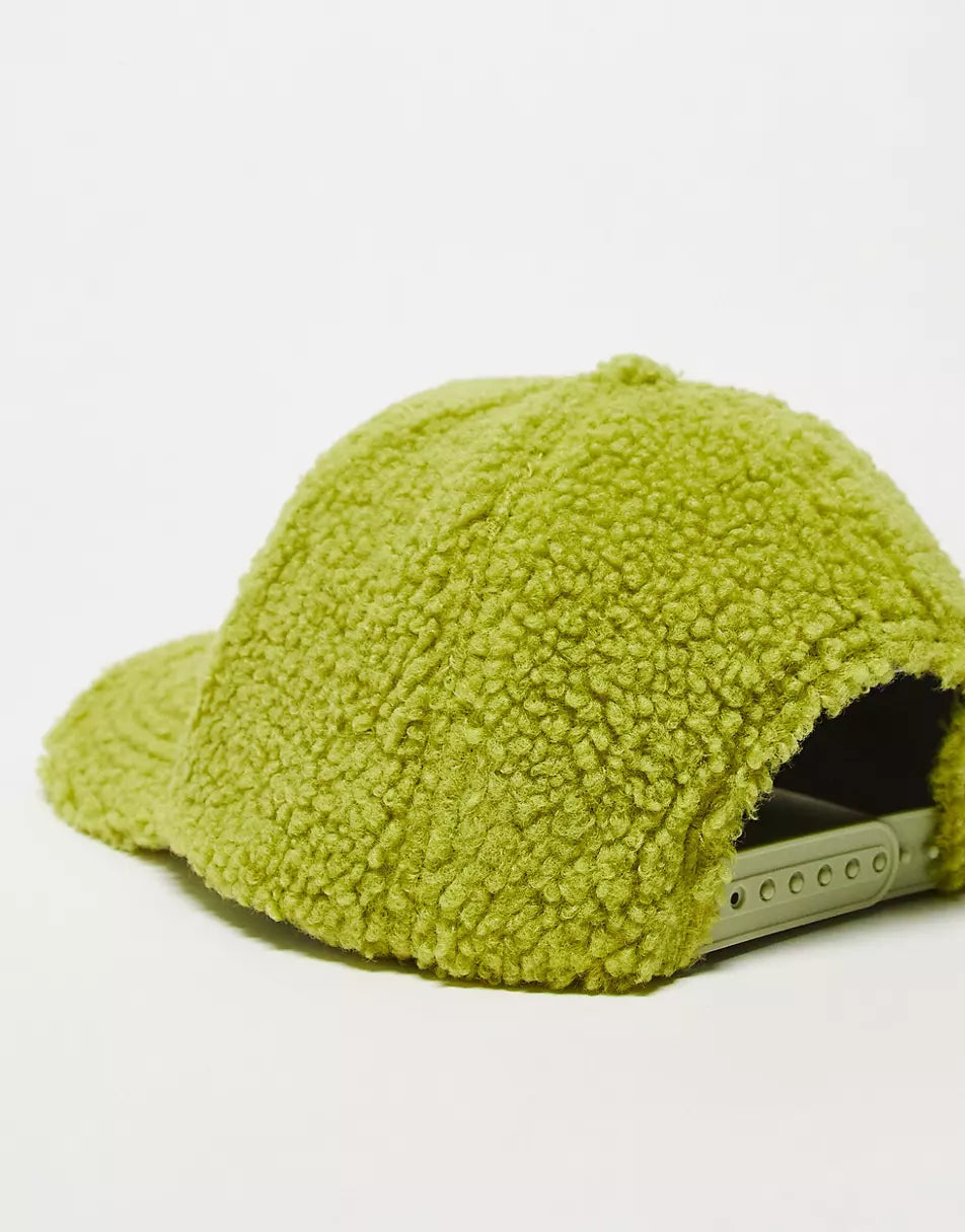 UNISEX BORG LOGO CAP IN GREEN