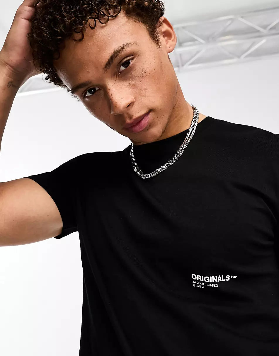 ORIGINALS OVERSIZED T-SHIRT WITH ORIGINALS BACK PRINT IN BLACK