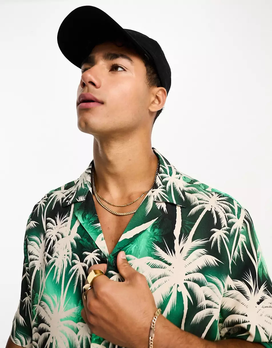 PALM PRINT SHIRT