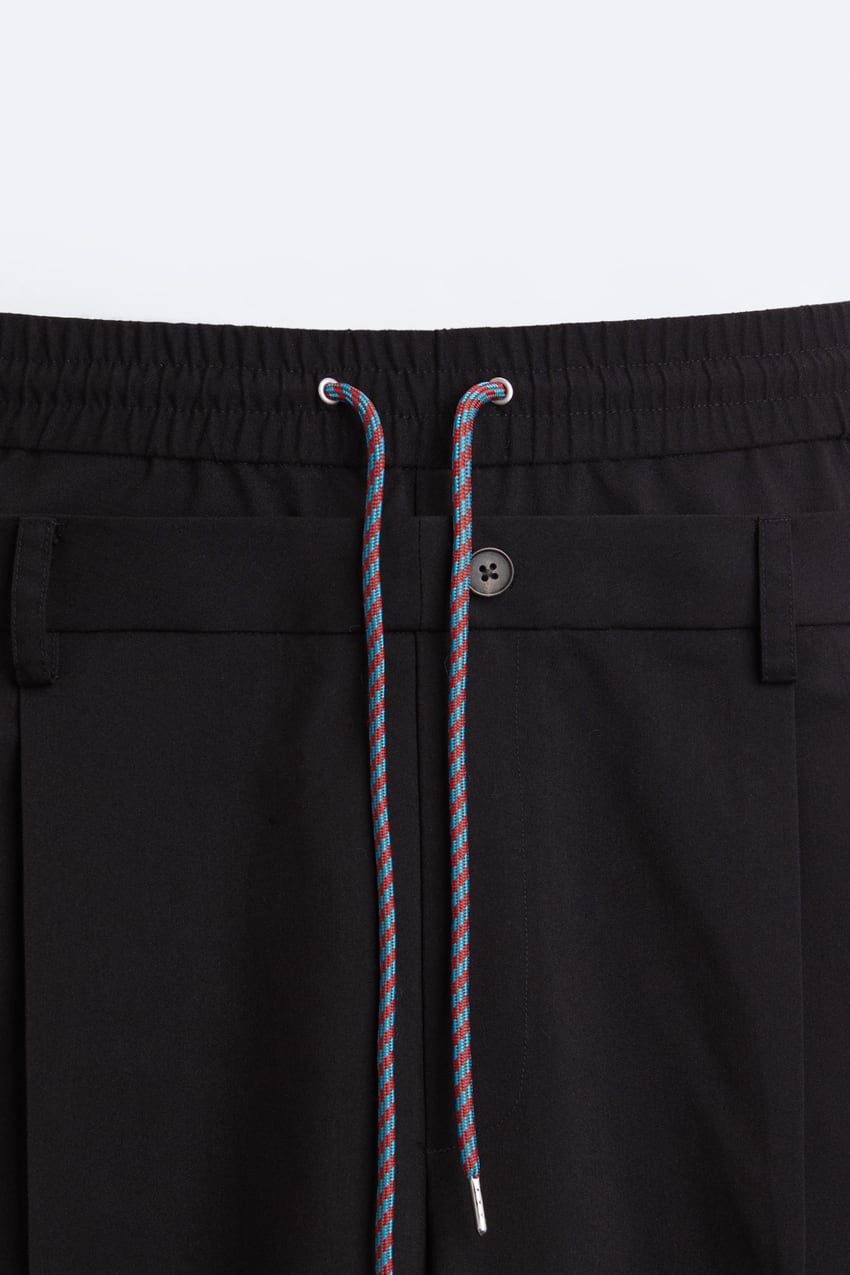 TROUSERS WITH DOUBLE WAIST