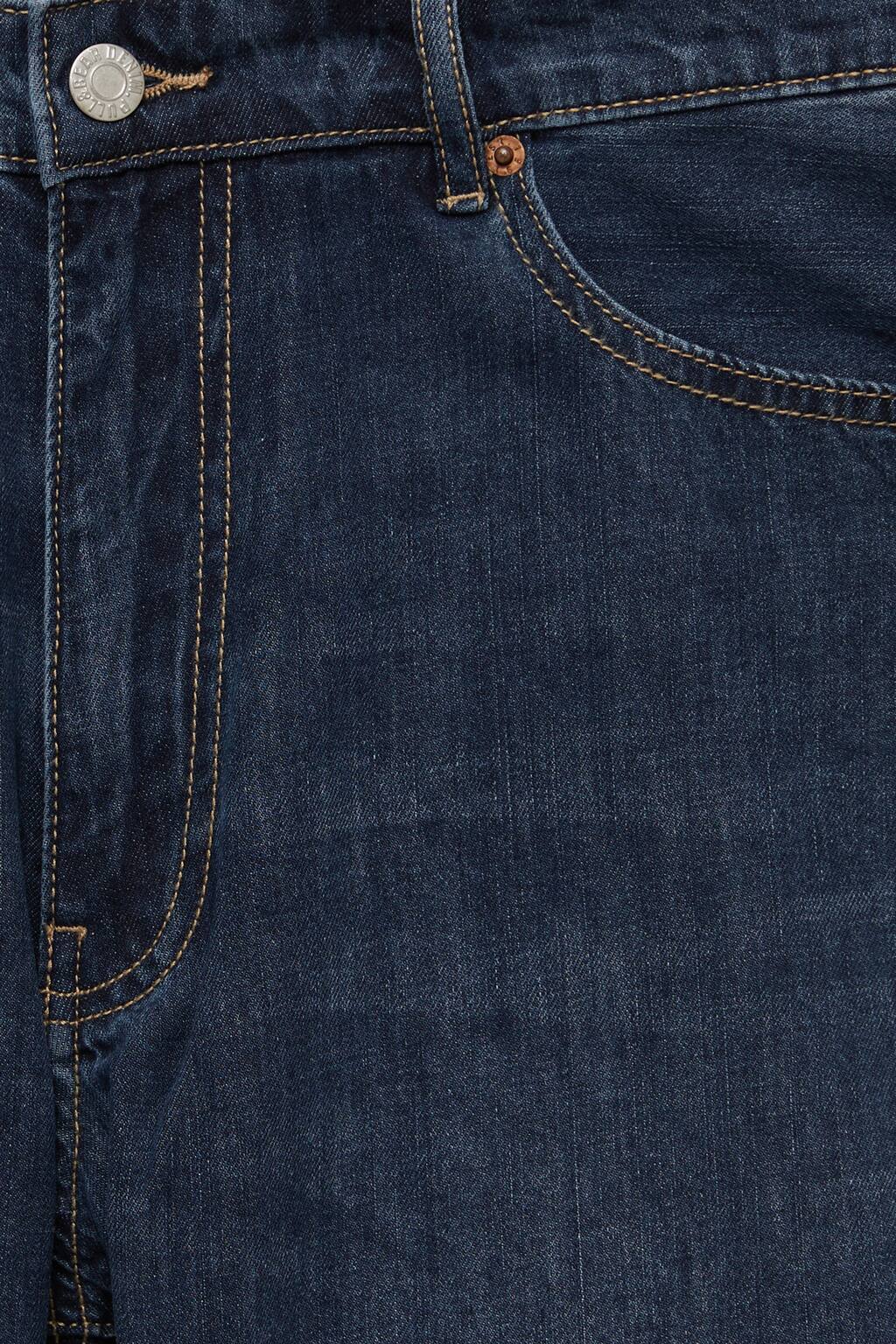 DENIM BERMUDA SHORTS WITH TURN-UP HEMS