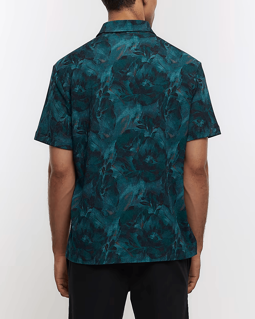 REGULAR FIT FLORAL PRINT SHIRT