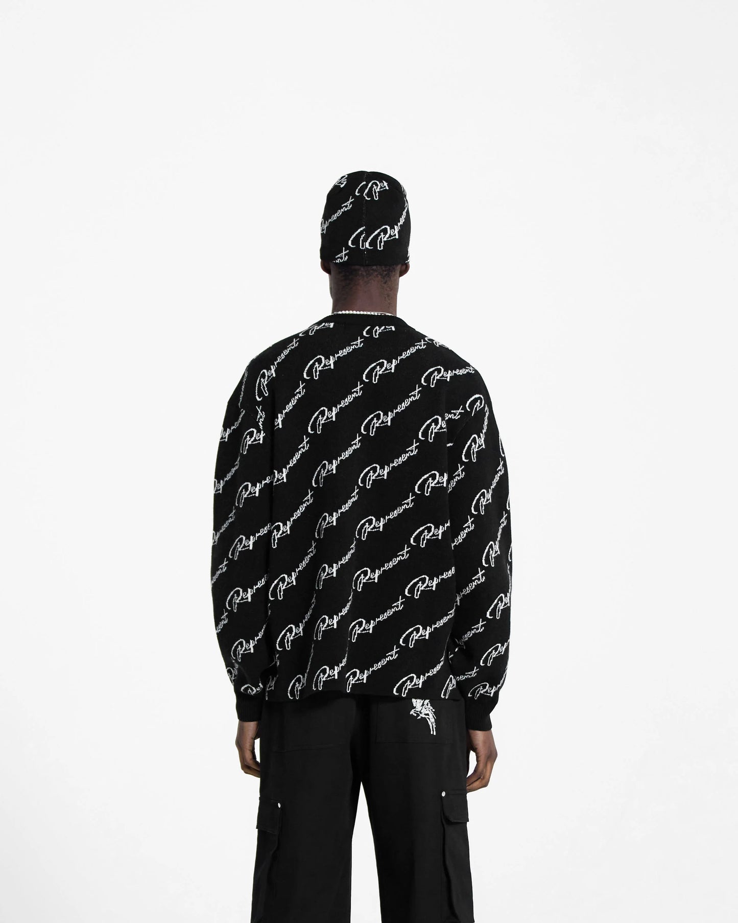 REPRESENT JACQUARD SWEATER