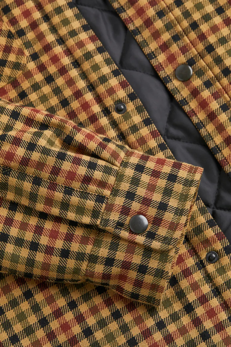 PADDED OVERSHIRT