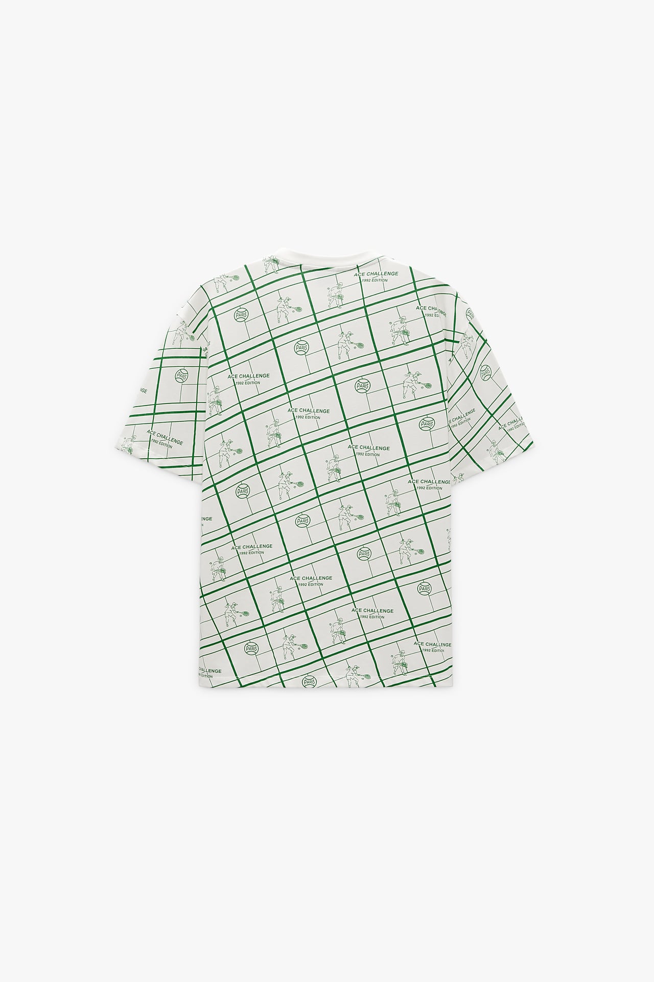 TENNIS PRINT T-SHIRT