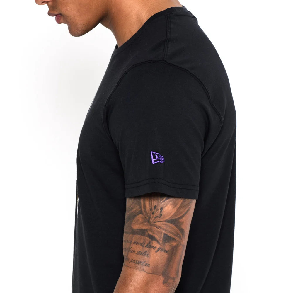 MINNESOTA VIKINGS TEAM LOGO BLACK T-SHIRT