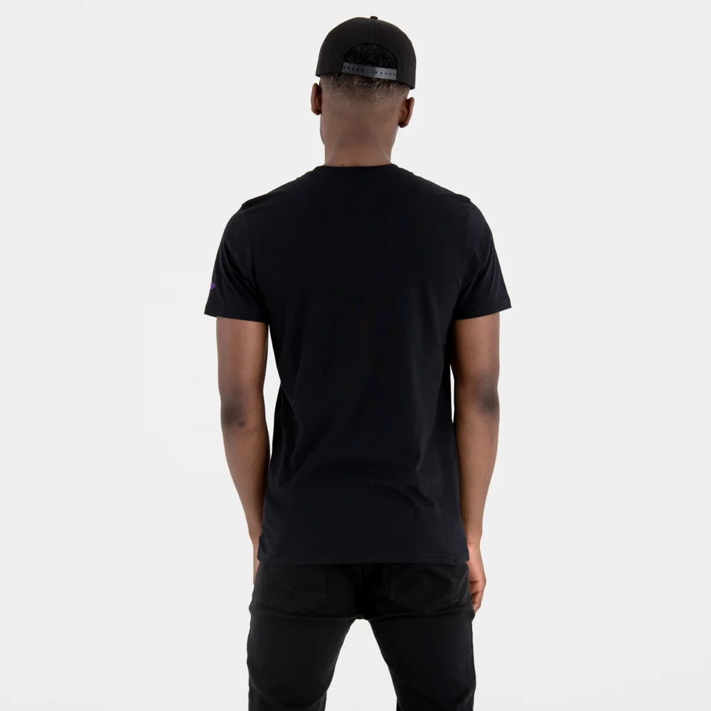 SACRAMENTO KINGS NBA TEAM LOGO BLACK T-SHIRT