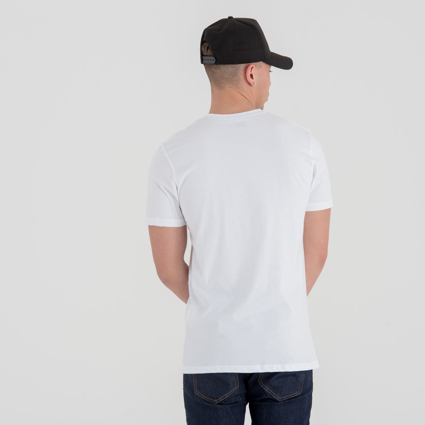 ORLANDO MAGIC NBA TEAM LOGO WHITE T-SHIRT
