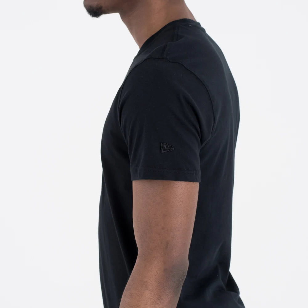SACRAMENTO KINGS NBA TEAM LOGO BLACK T-SHIRT