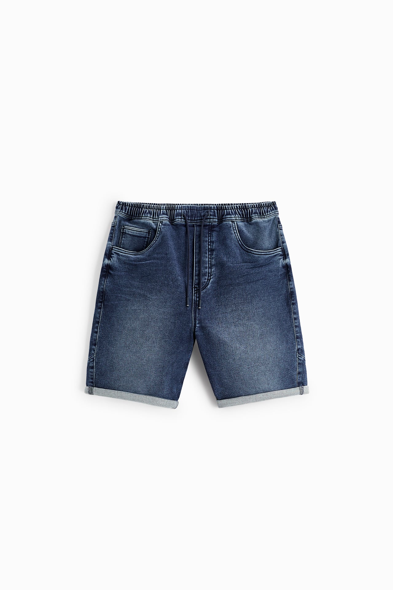 SOFT DENIM BERMUDA SHORTS