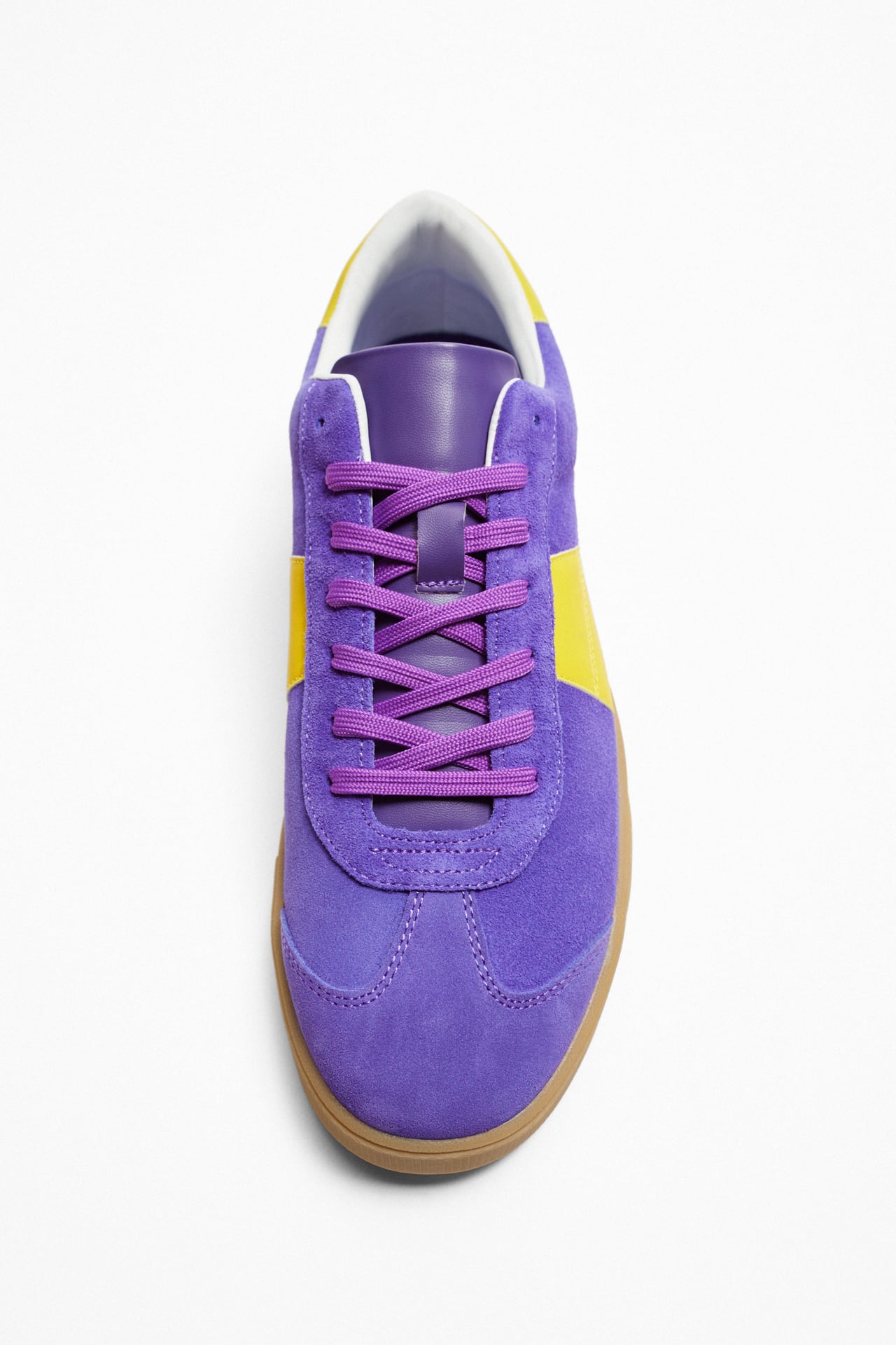 LEATHER MULTICOLOURED SNEAKERS