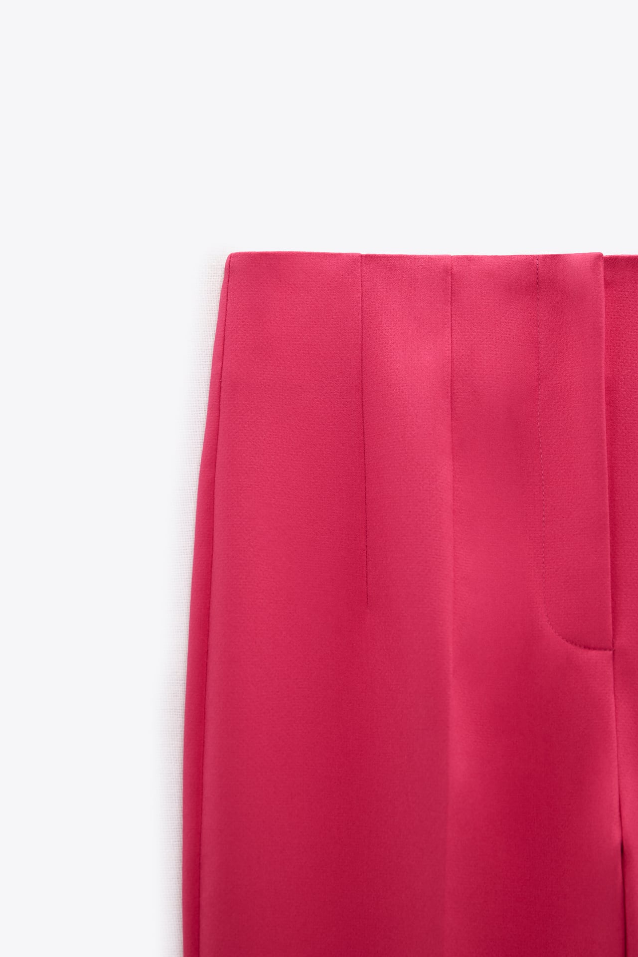 HIGH-RISE FLARED TROUSERS