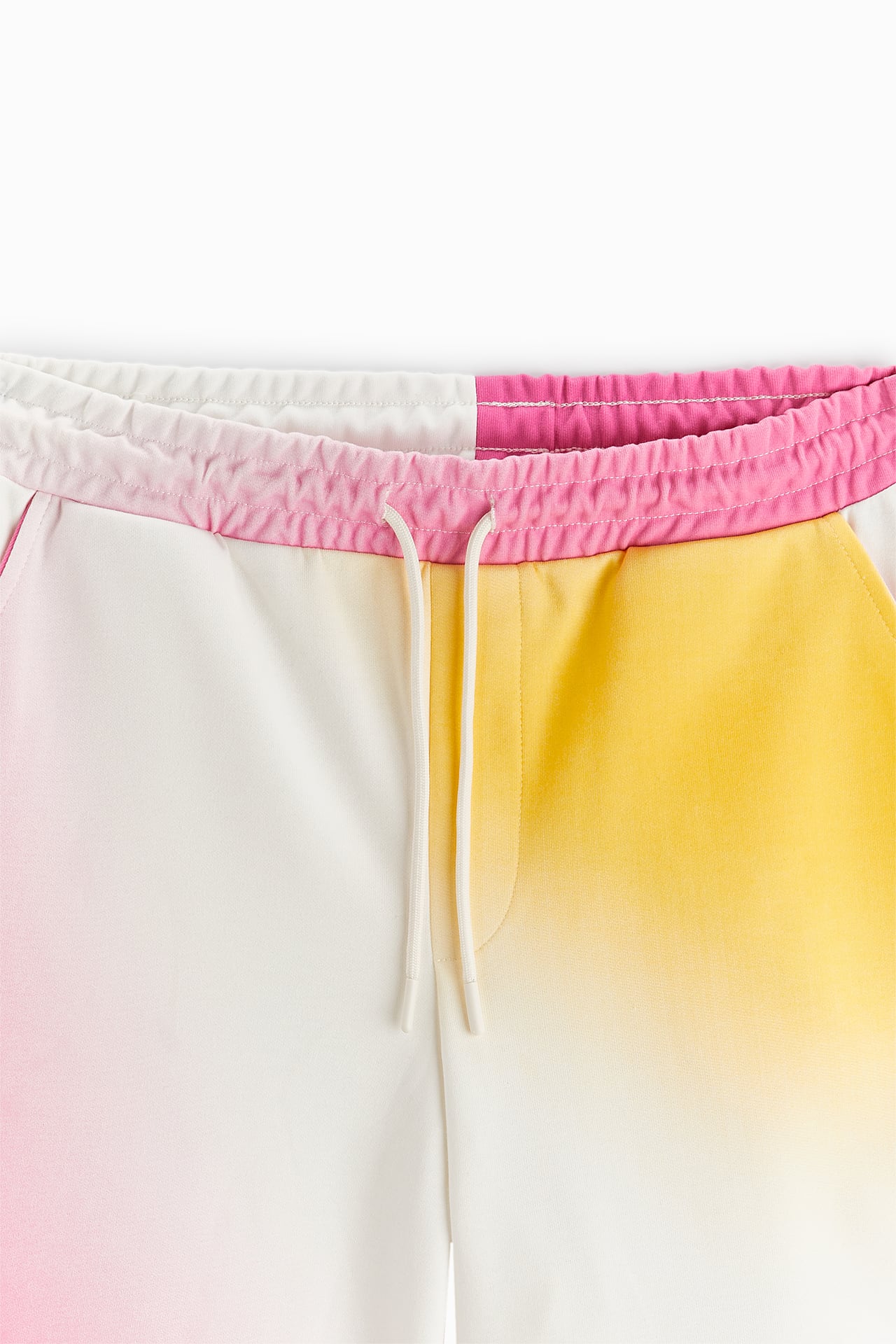 TIE-DYE JOGGER BERMUDA SHORTS