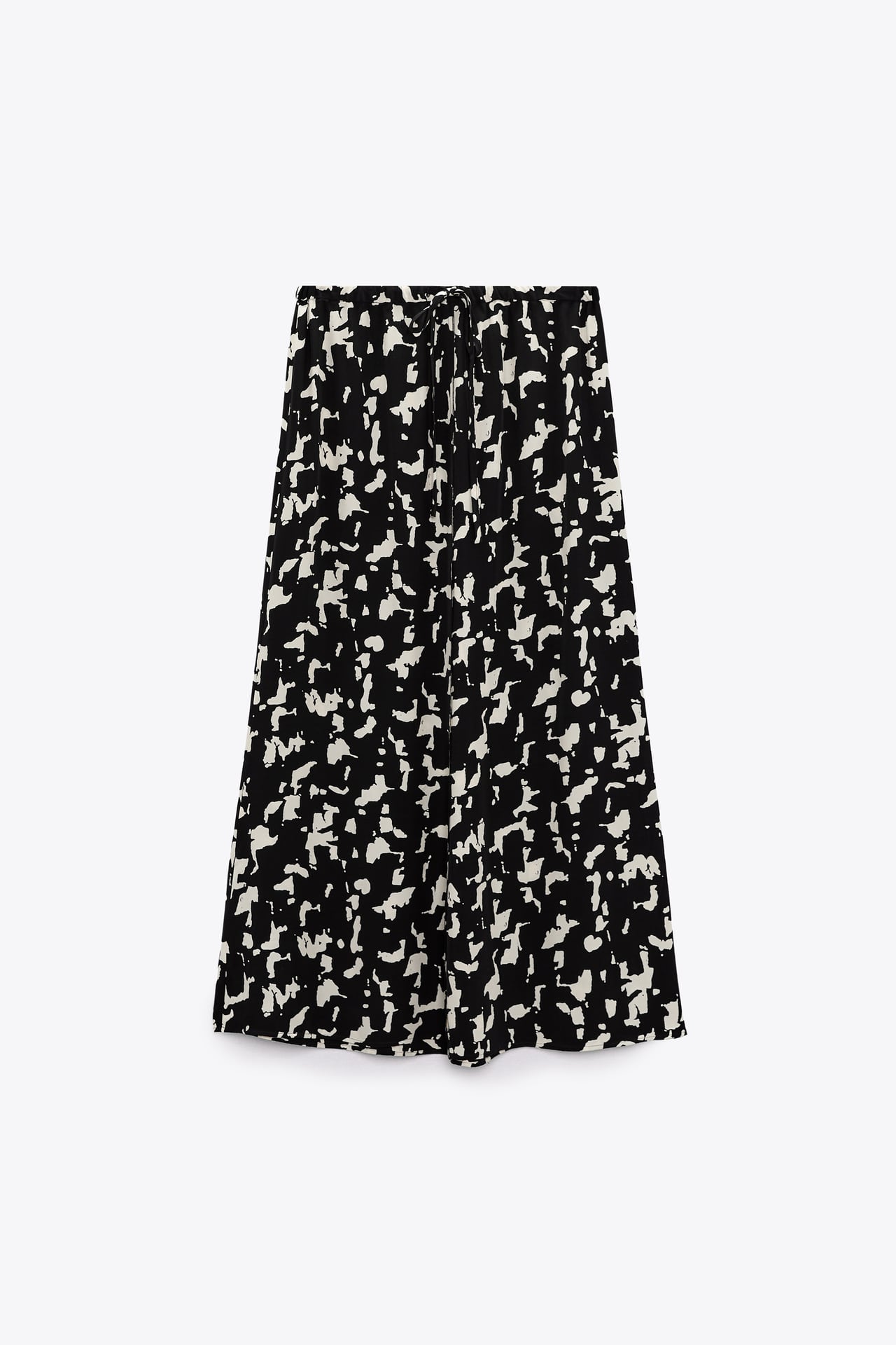 PRINTED MIDI SKIRT