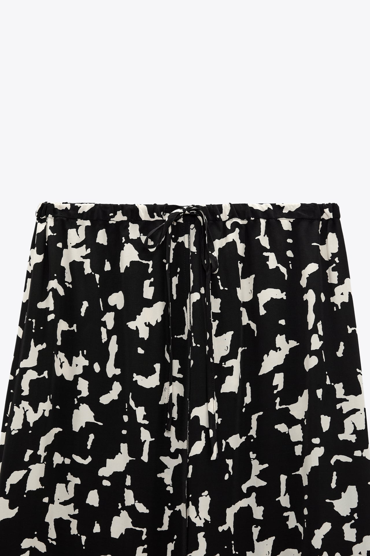 PRINTED MIDI SKIRT