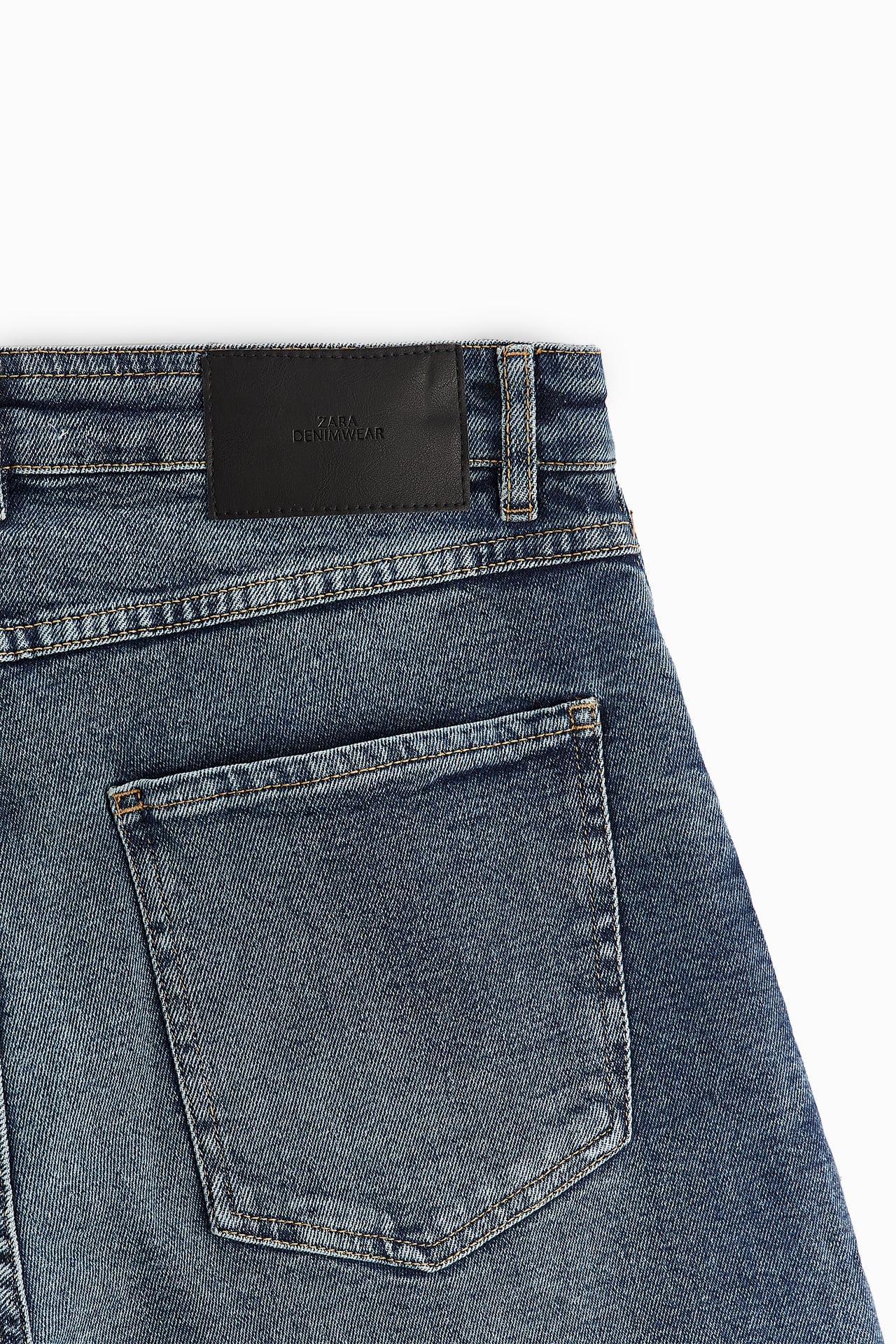 BASIC DENIM BERMUDA SHORTS BLUE