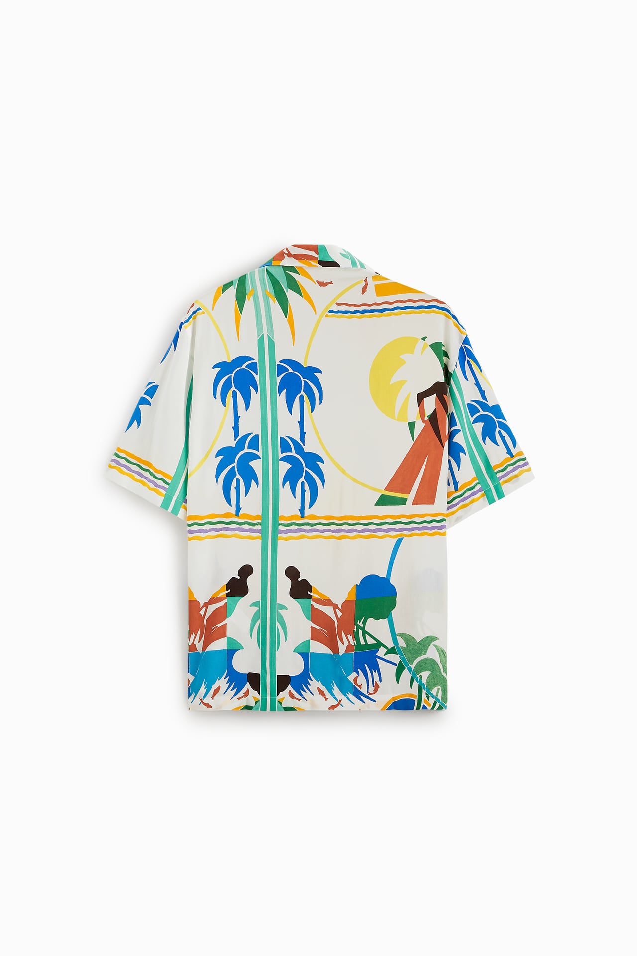 TROPICAL PRINT SHIRT