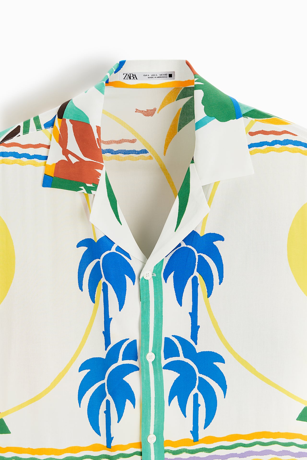 TROPICAL PRINT SHIRT