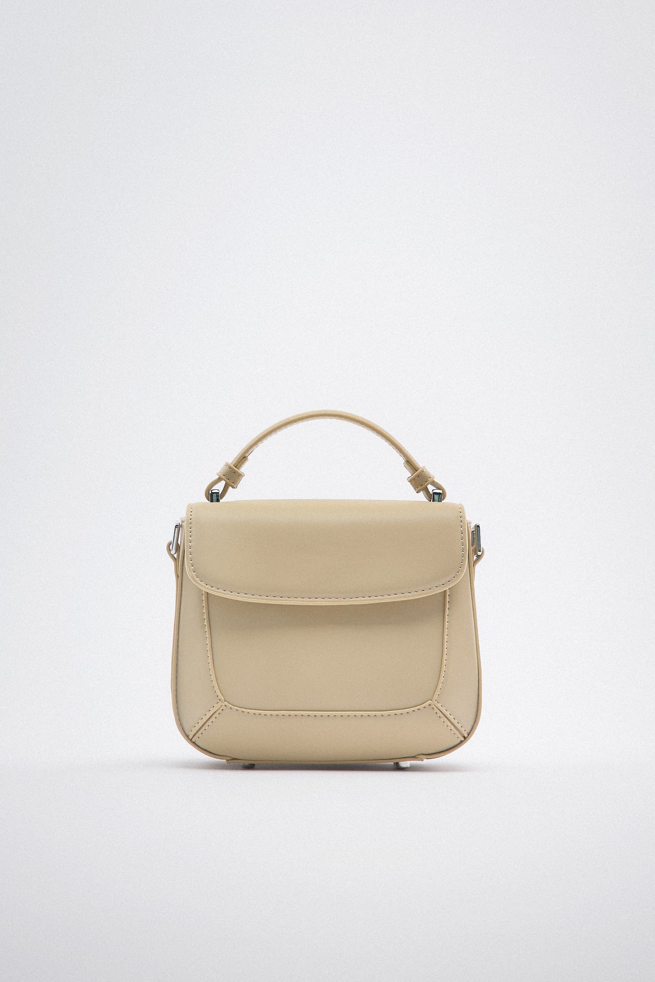 MINI MESSENGER BAG WITH FOLDOVER FLAP