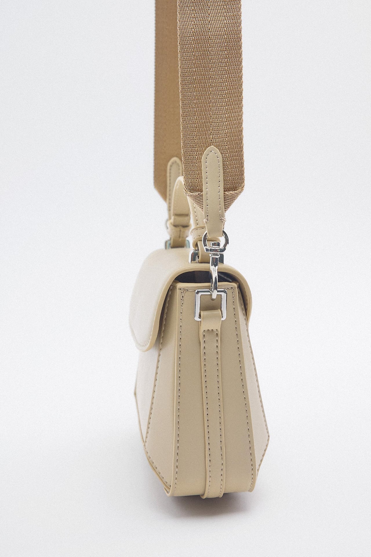 MINI MESSENGER BAG WITH FOLDOVER FLAP