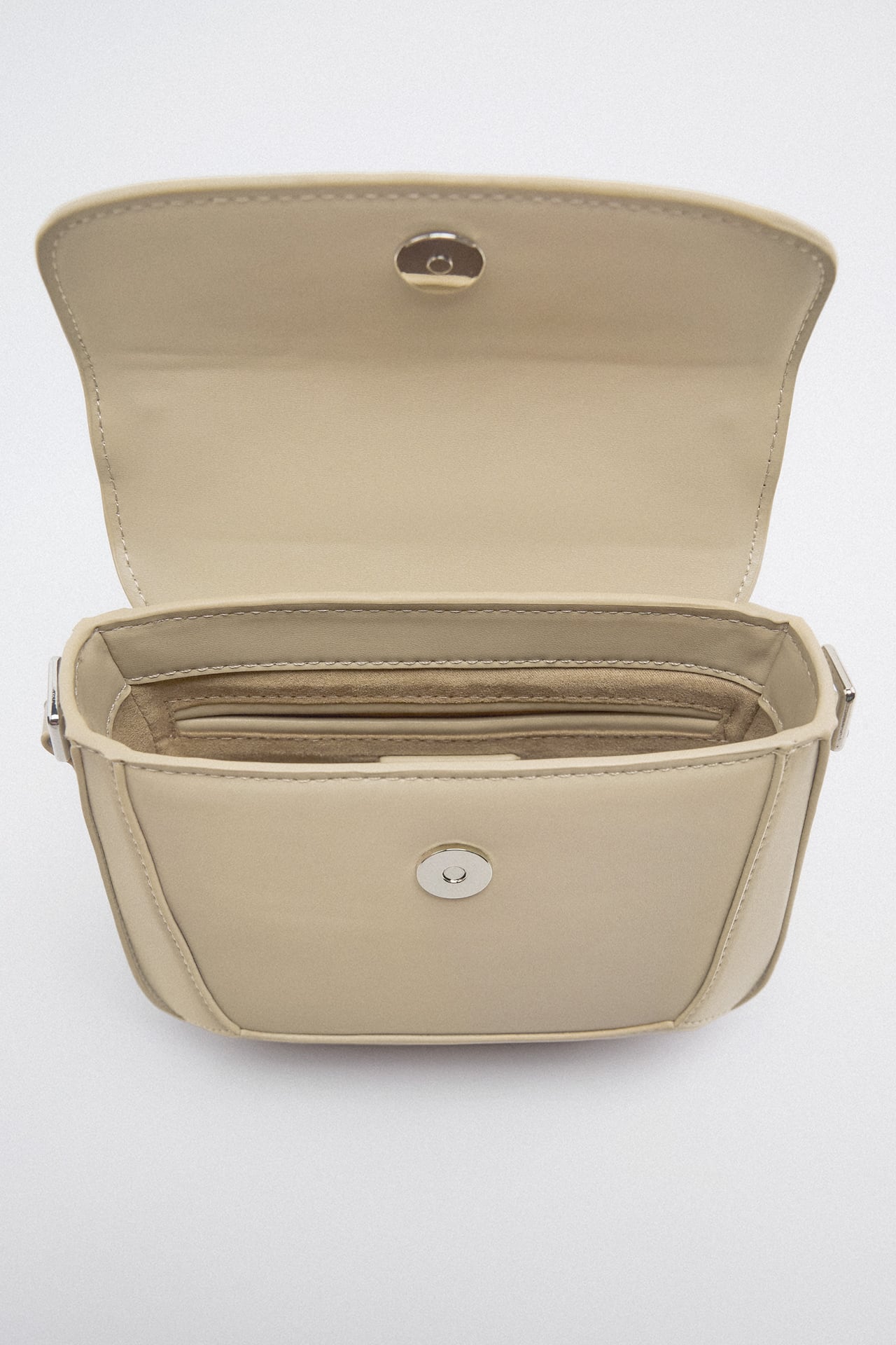 MINI MESSENGER BAG WITH FOLDOVER FLAP