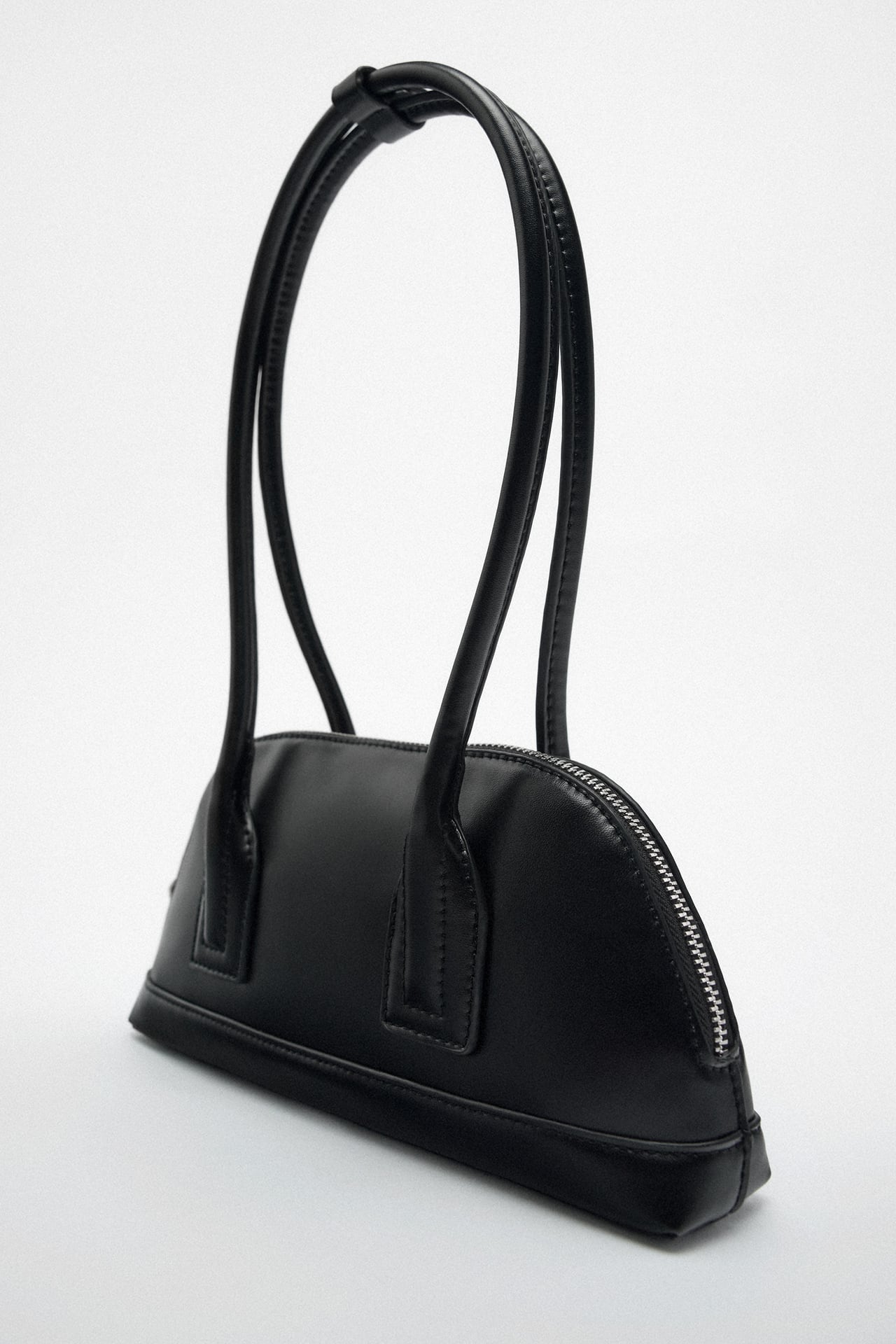 SHOULDER BAG WITH CONTRAST SEAMS