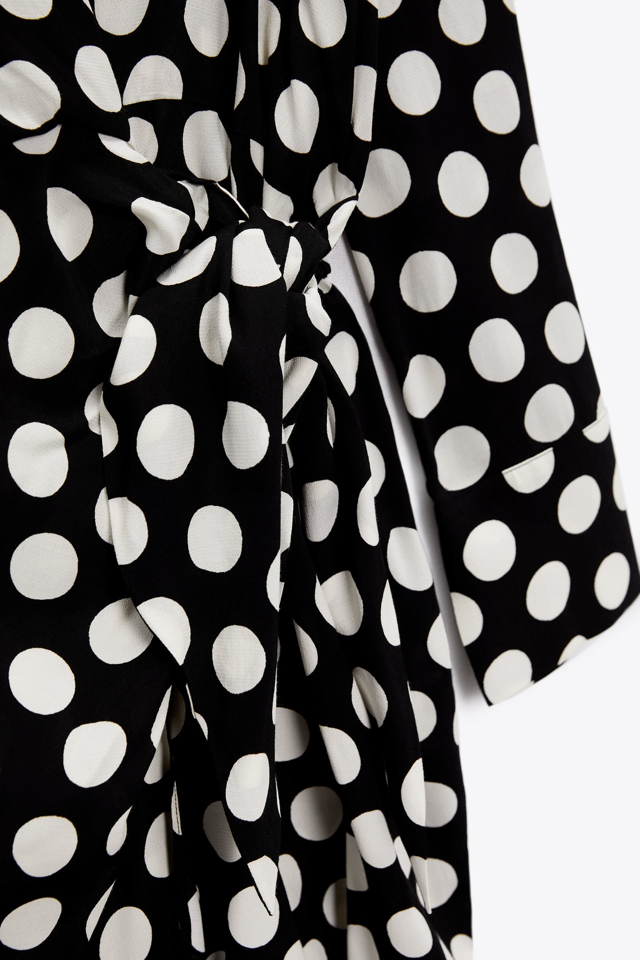 POLKA DOT SHIRT DRESS