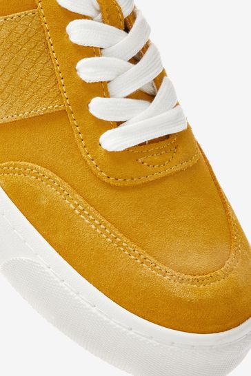 FOREVER COMFORT® CHUNKY SUDED LACE-UP TRAINERS