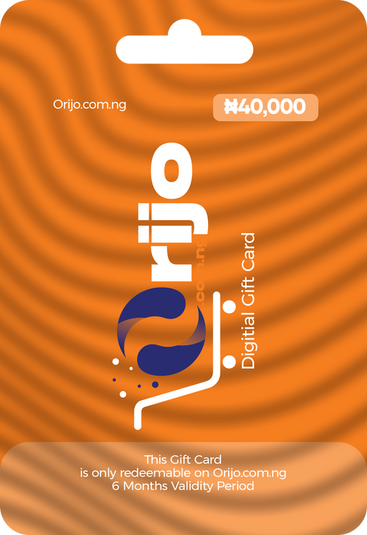 ORIJO SILVER GIFT CARD (₦ 40,000)
