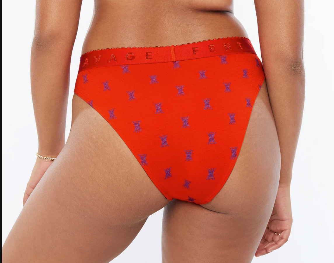 SAVAGE X COTTON JERSEY HIGH LEG BIKINI