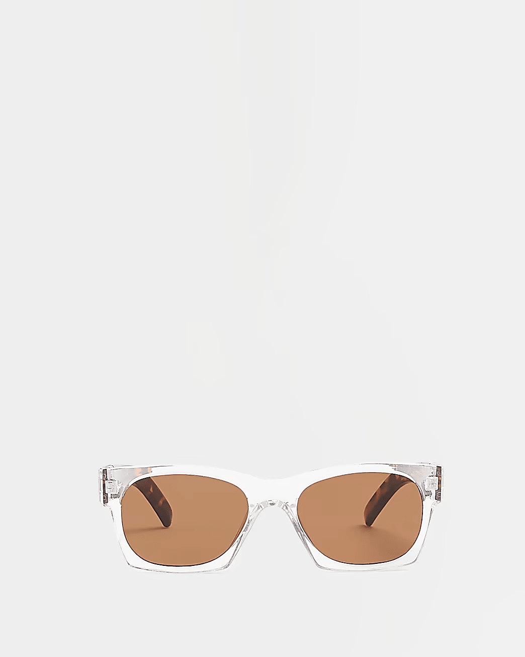 BROWN TORTOISE SHELL ROUND SUNGLASSES