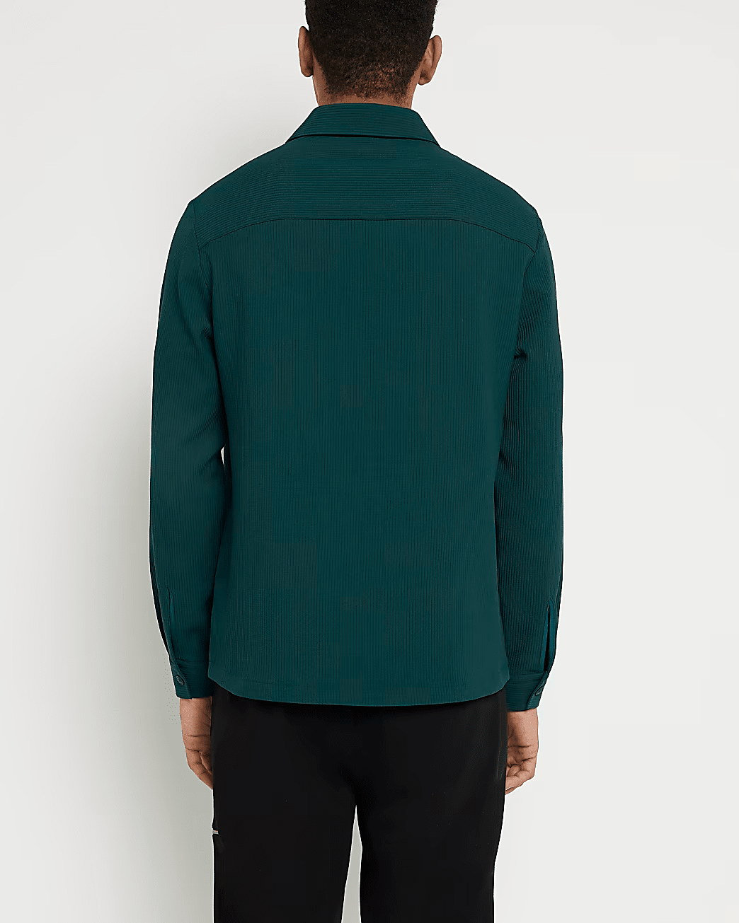 REGULAR FIT PLISSE SHIRT