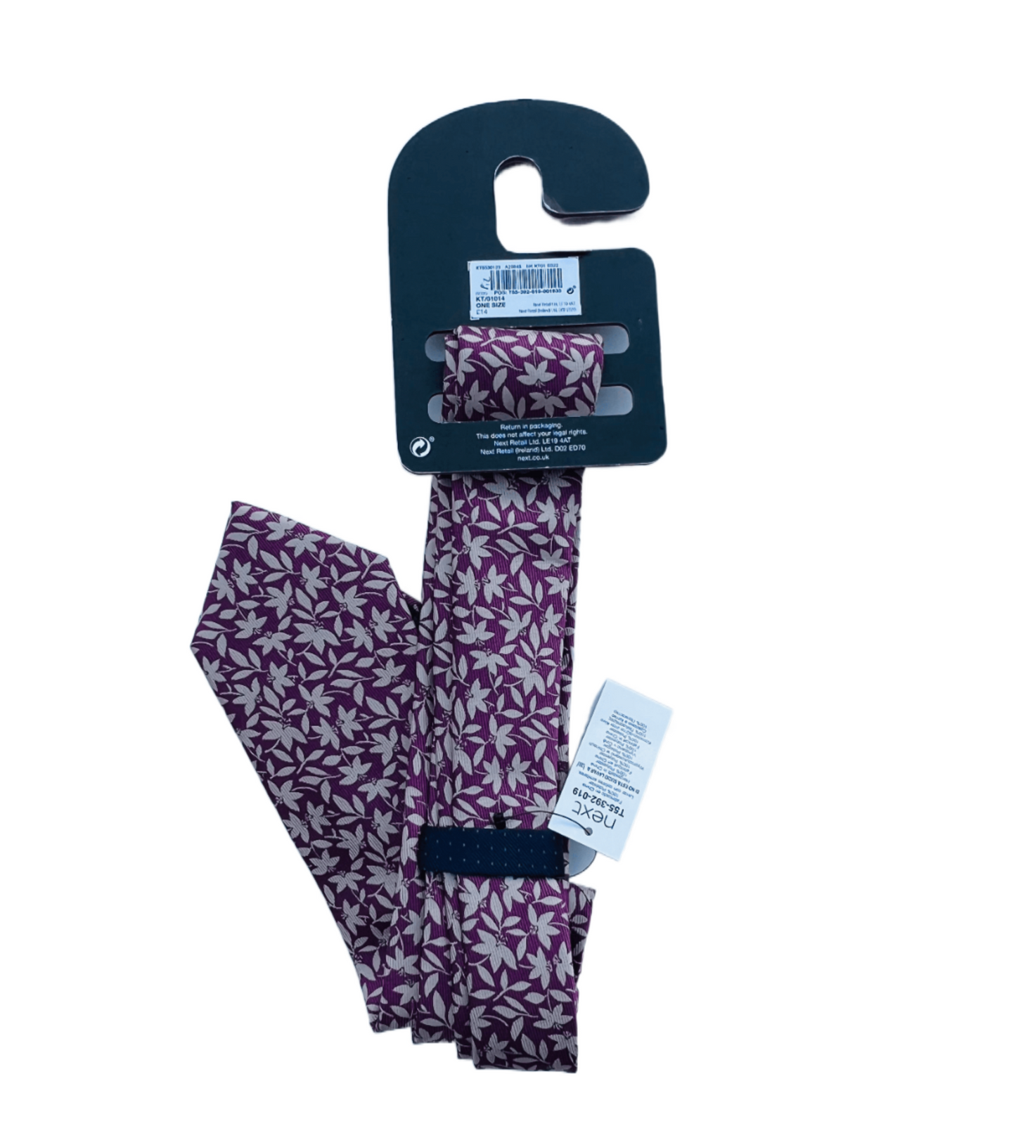 SLIM FLORAL TIE