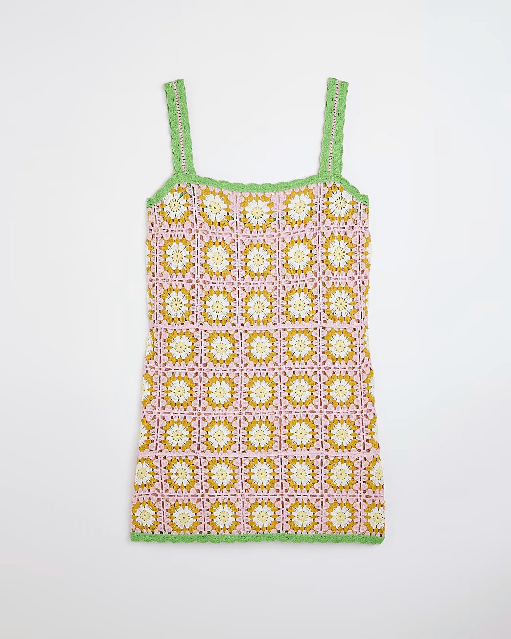 CROCHET MINI DRESS