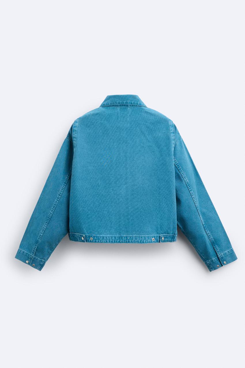 BOXY FIT DENIM JACKET