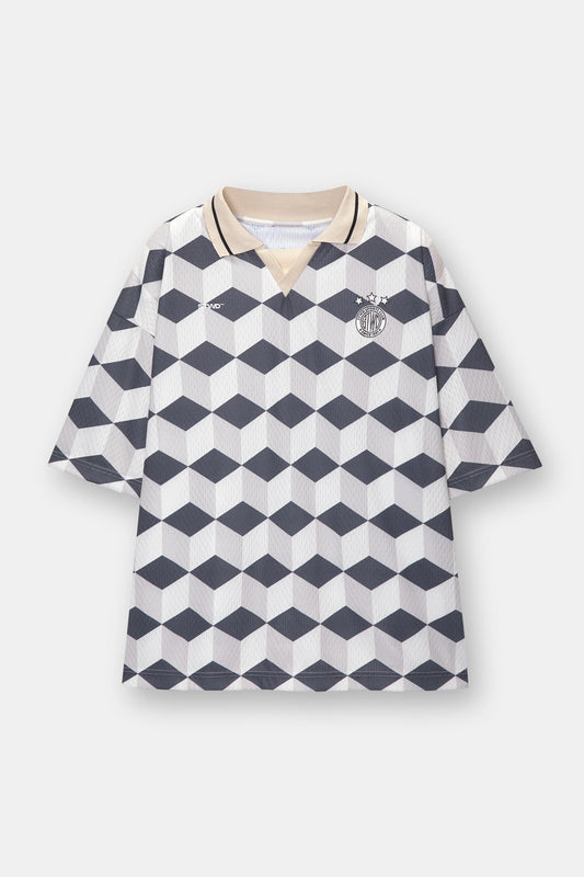 STWD LISBON BOXY FOOTBALL T-SHIRT