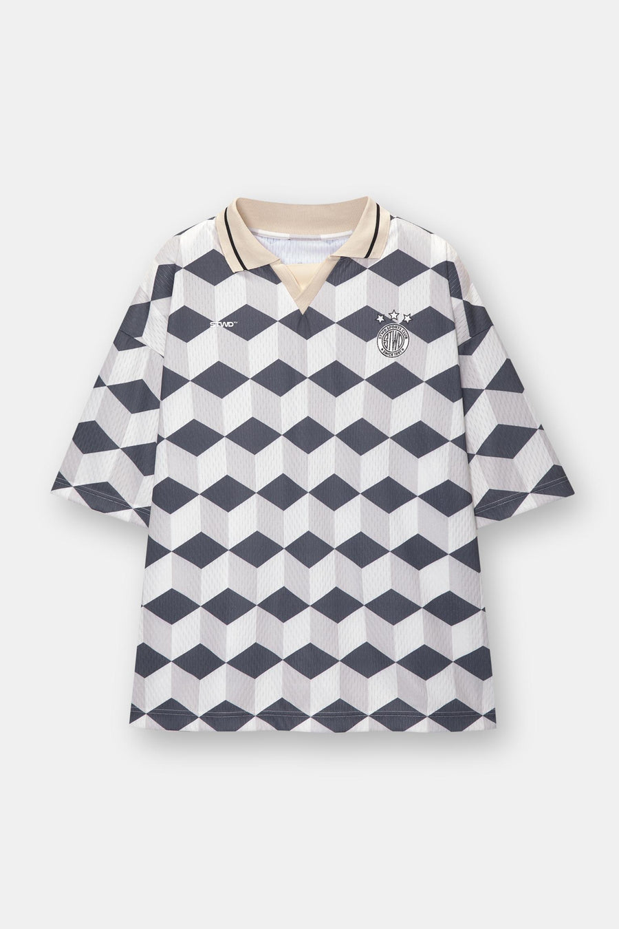 STWD LISBON BOXY FOOTBALL T-SHIRT