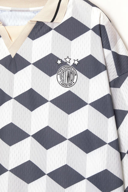 STWD LISBON BOXY FOOTBALL T-SHIRT