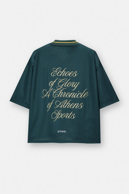 STWD ATHENS BOXY FOOTBALL T-SHIRT